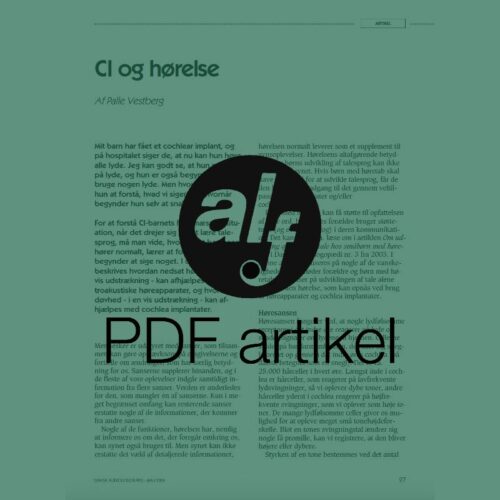 CI og hørelse