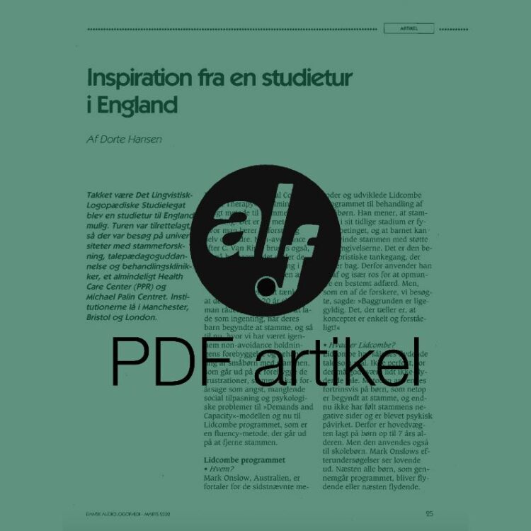 Inspiration fra en studietur i England