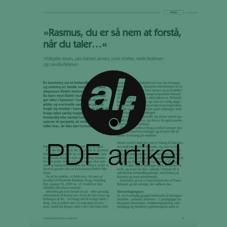 Rasmus, du er så nem at forstå, når du taler...