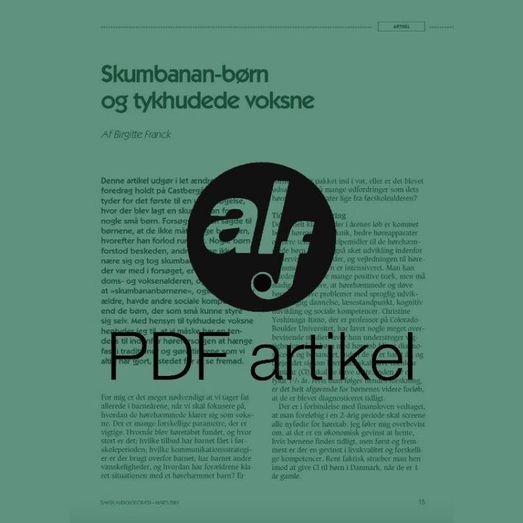 Skumbanan-børn og tykhudede voksne
